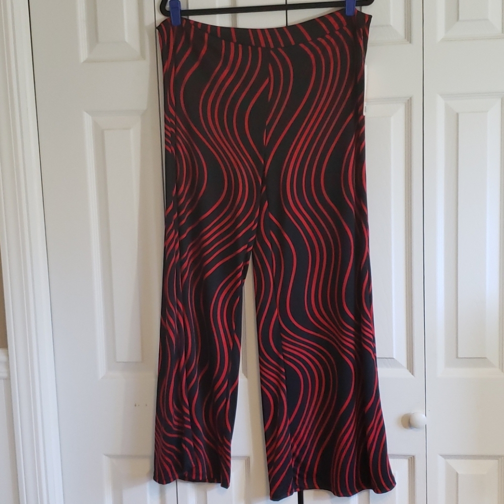 Honey and Lace Palazzo Pants Wideleg XL NWT
